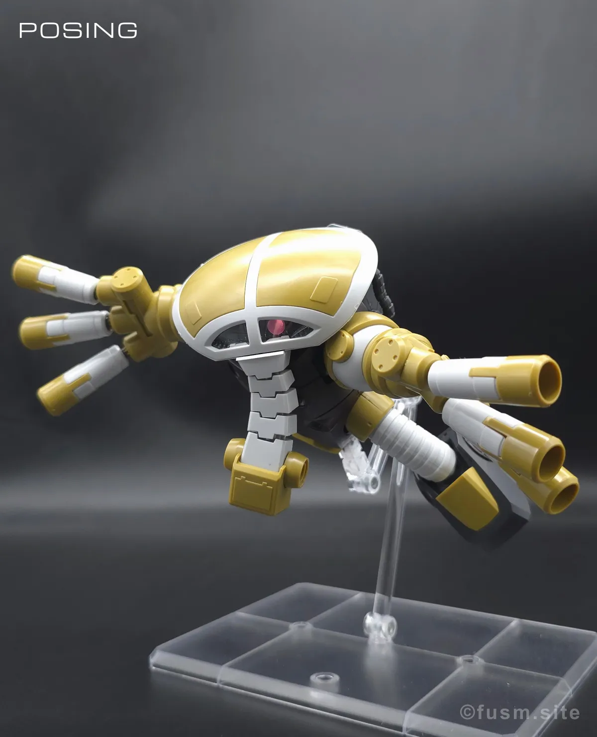 HGUC ジュアッグ(ユニコーンVer.) レビュー ポージング 05