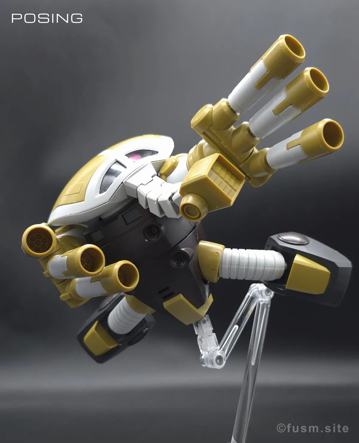 HGUC ジュアッグ(ユニコーンVer.) レビュー ポージング 06