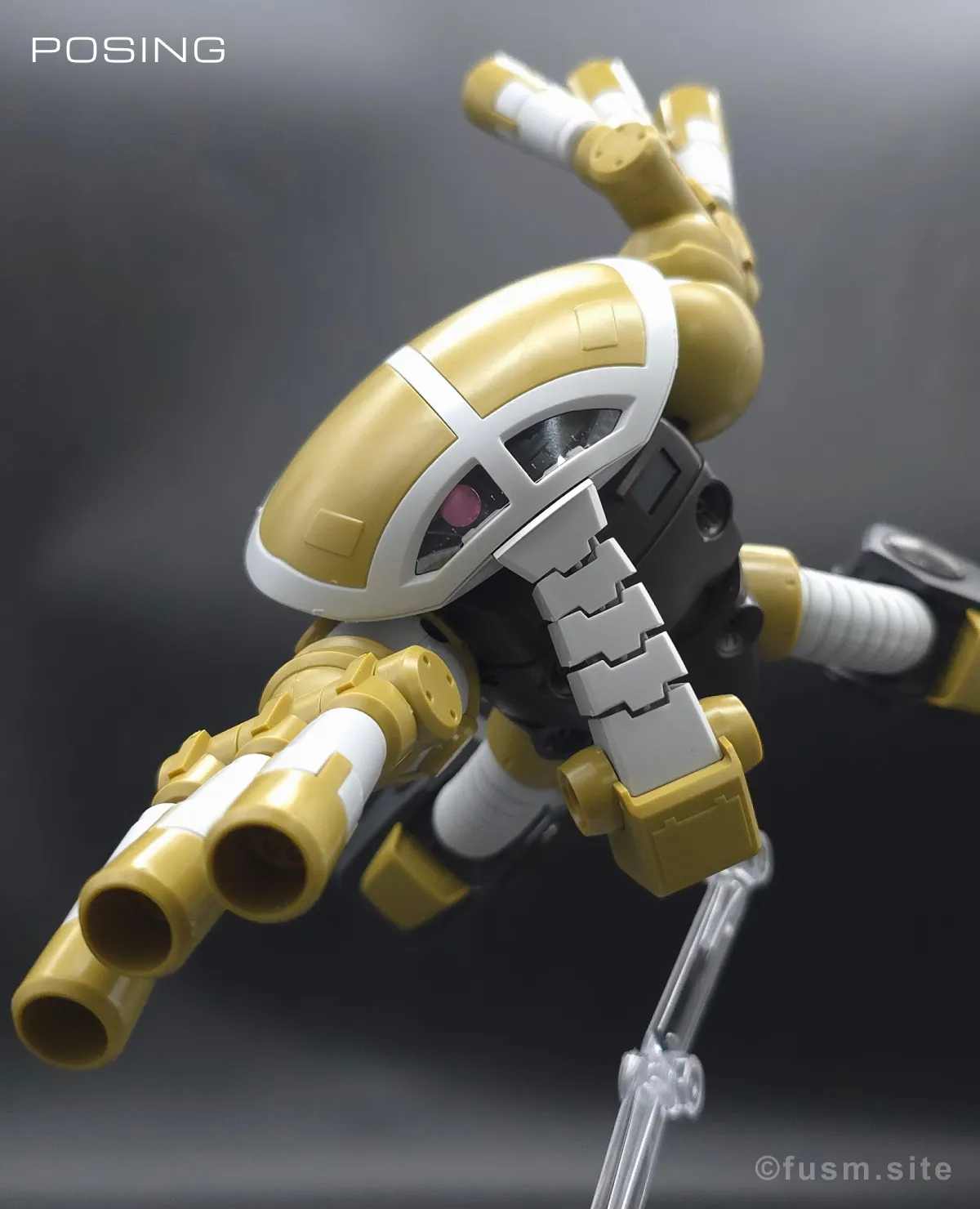 HGUC ジュアッグ(ユニコーンVer.) レビュー ポージング 07