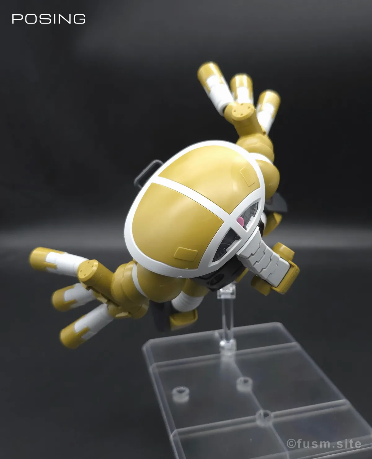 HGUC ジュアッグ(ユニコーンVer.) レビュー ポージング 11