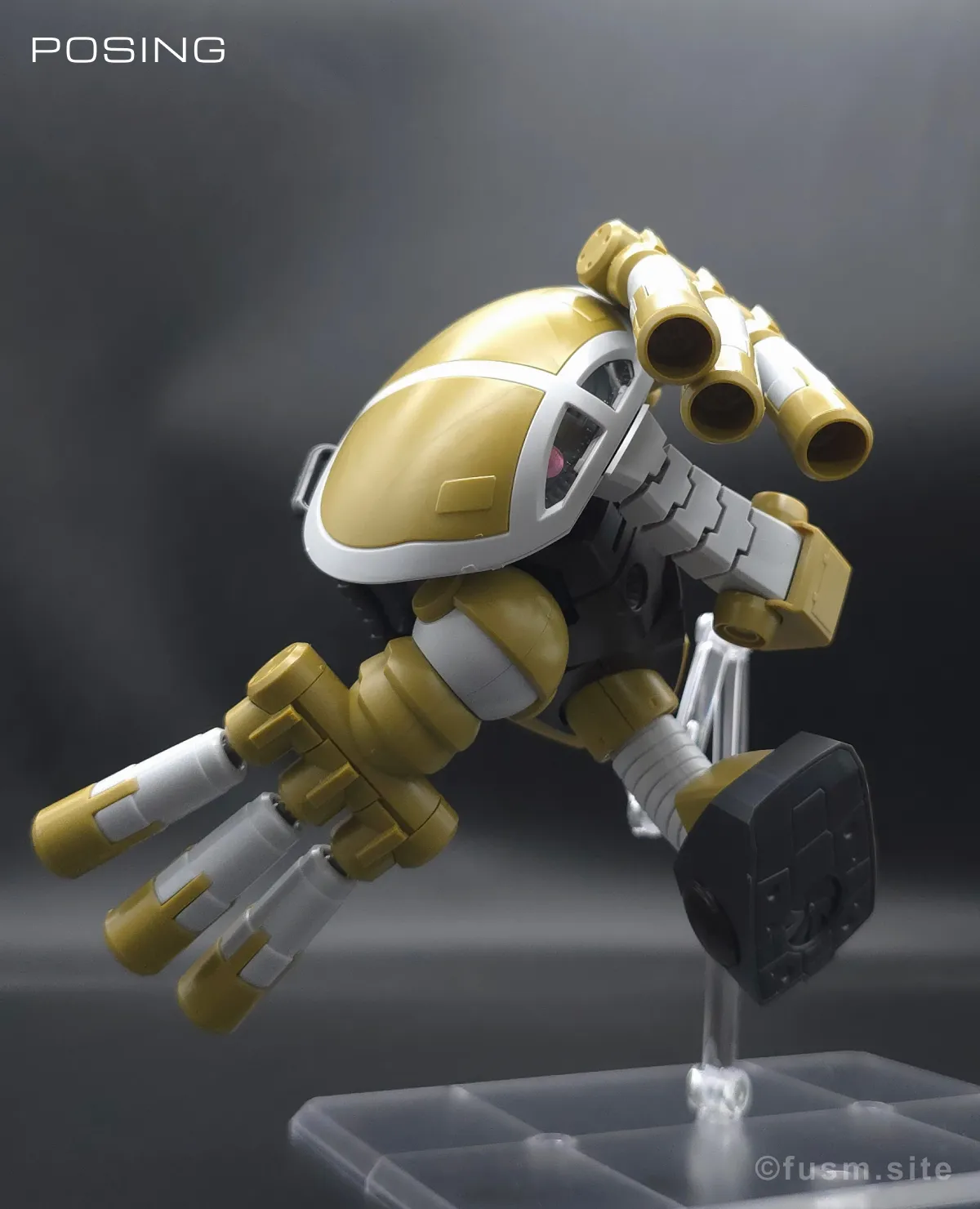 HGUC ジュアッグ(ユニコーンVer.) レビュー ポージング 14