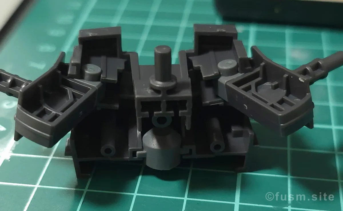 HGUC ジュアッグ(ユニコーンVer.) レビュー パーツ・構造・組み立て 02