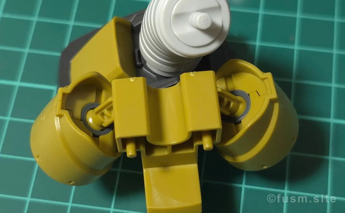 HGUC ジュアッグ(ユニコーンVer.) レビュー パーツ・構造・組み立て 04