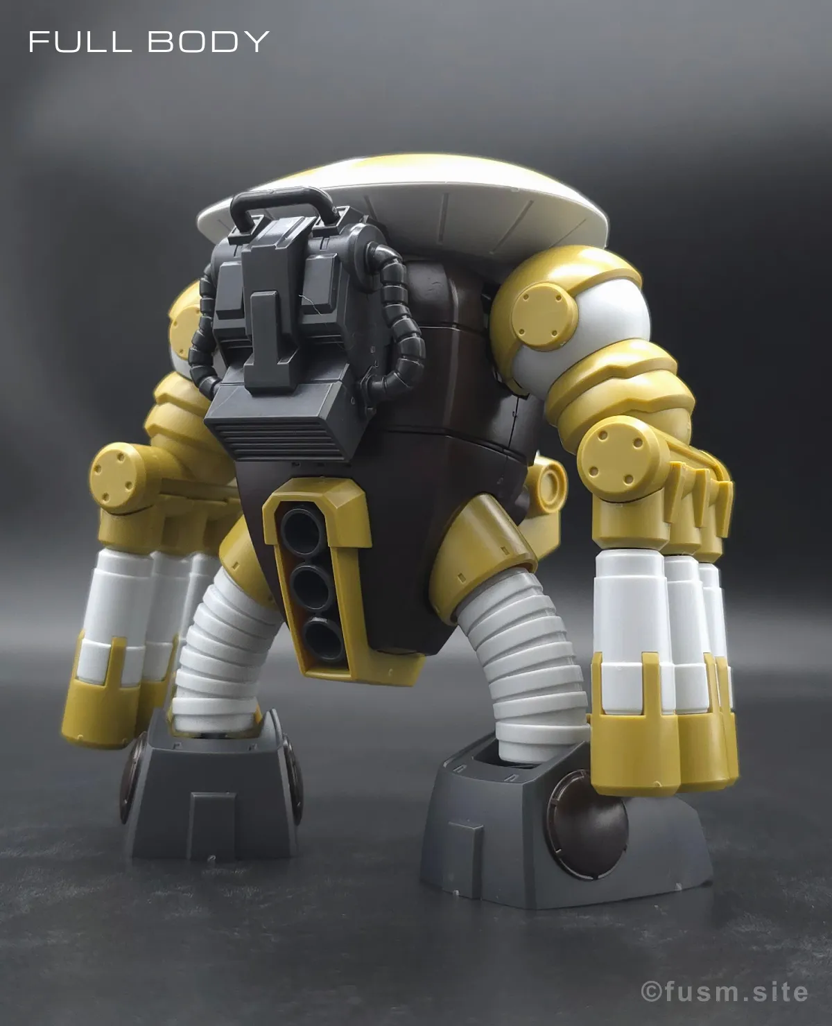 HGUC ジュアッグ(ユニコーンVer.) レビュー 多角的に見た全体の外観・素組み 02