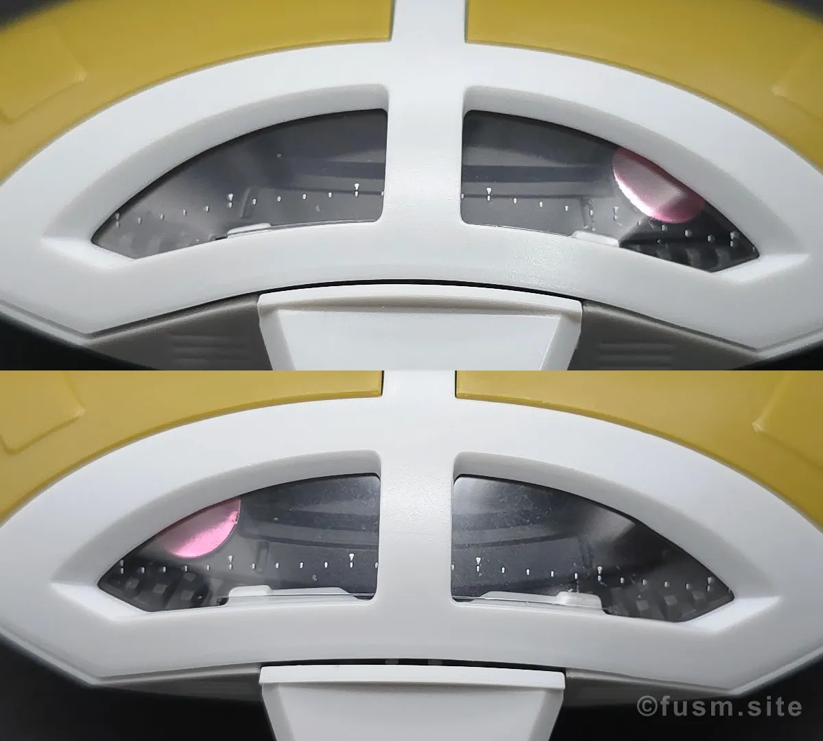 HGUC ジュアッグ(ユニコーンVer.) レビュー 頭部ディテール ギミック 02