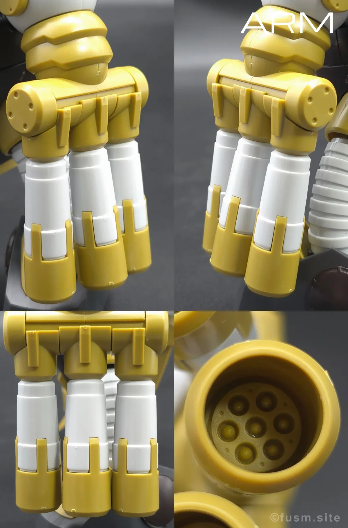 HGUC ジュアッグ(ユニコーンVer.) レビュー 腕部ディテール 01