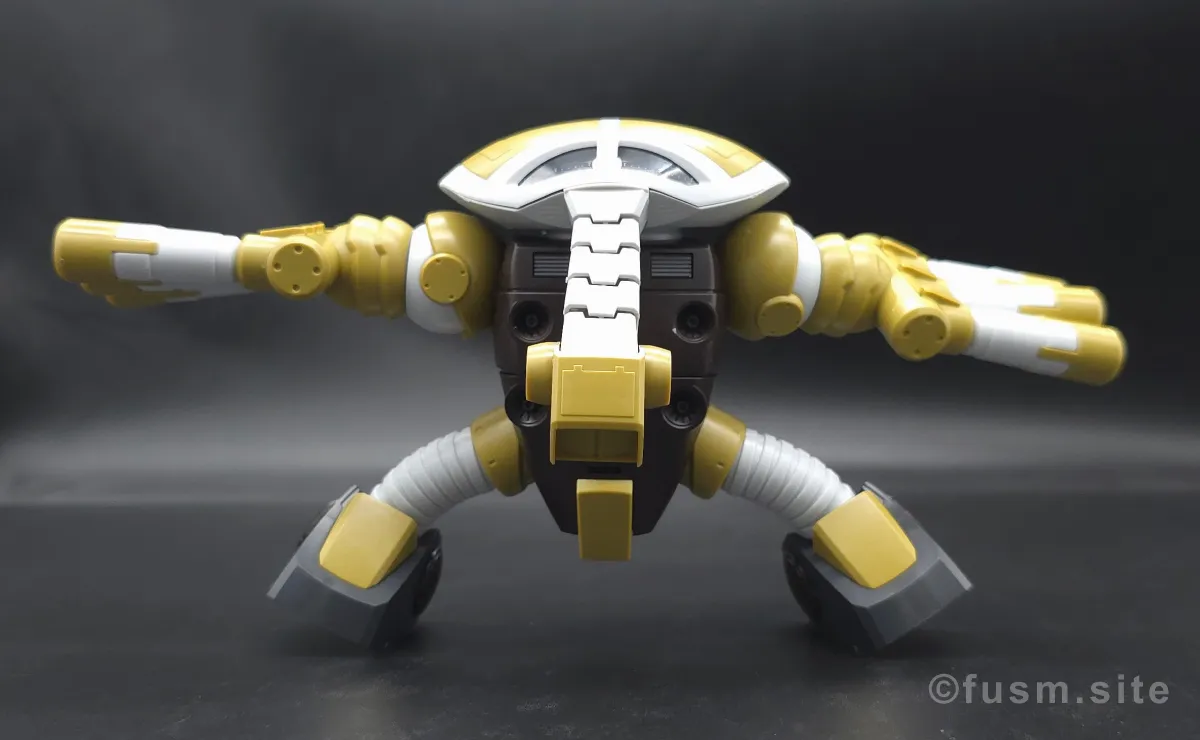 HGUC ジュアッグ(ユニコーンVer.) レビュー 胴体ディテール 可動域 03