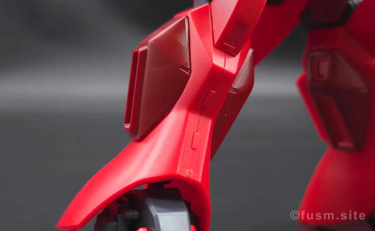 HGUC R・ジャジャ レビュー 脚部ディテール 1