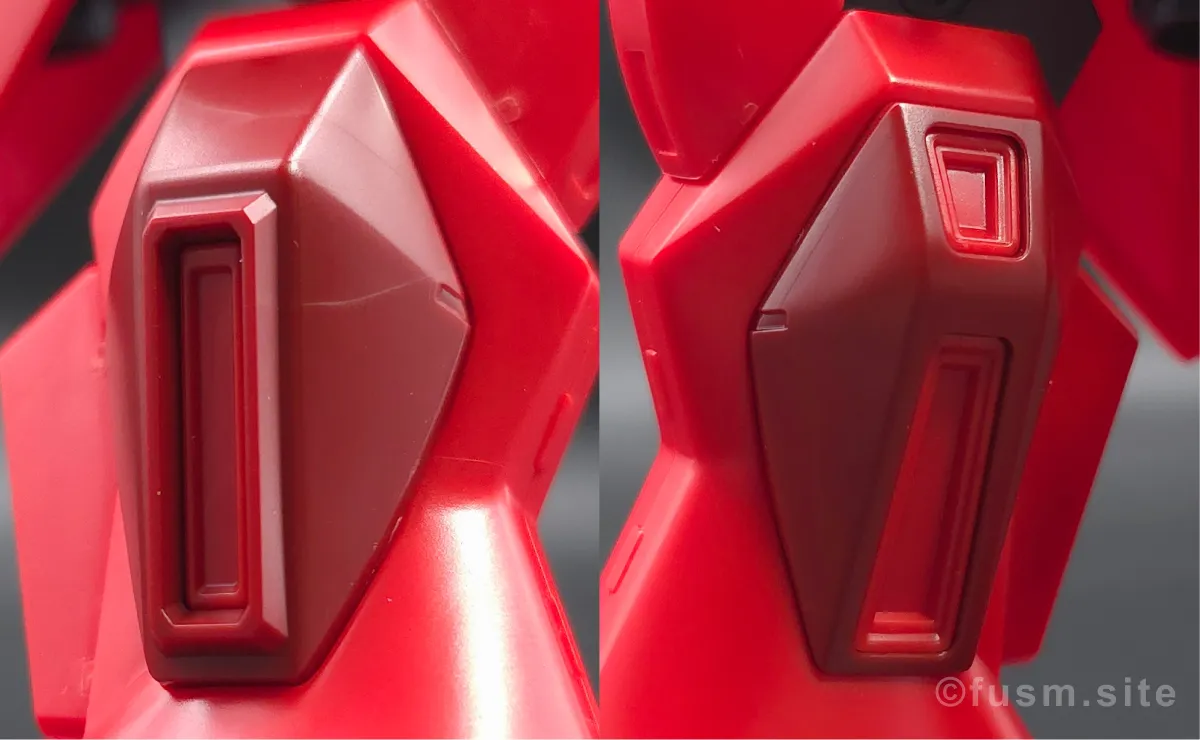 HGUC R・ジャジャ レビュー 脚部ディテール 04