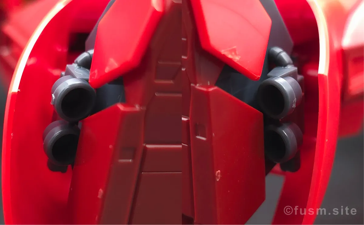 HGUC R・ジャジャ レビュー 脚部ディテール 06