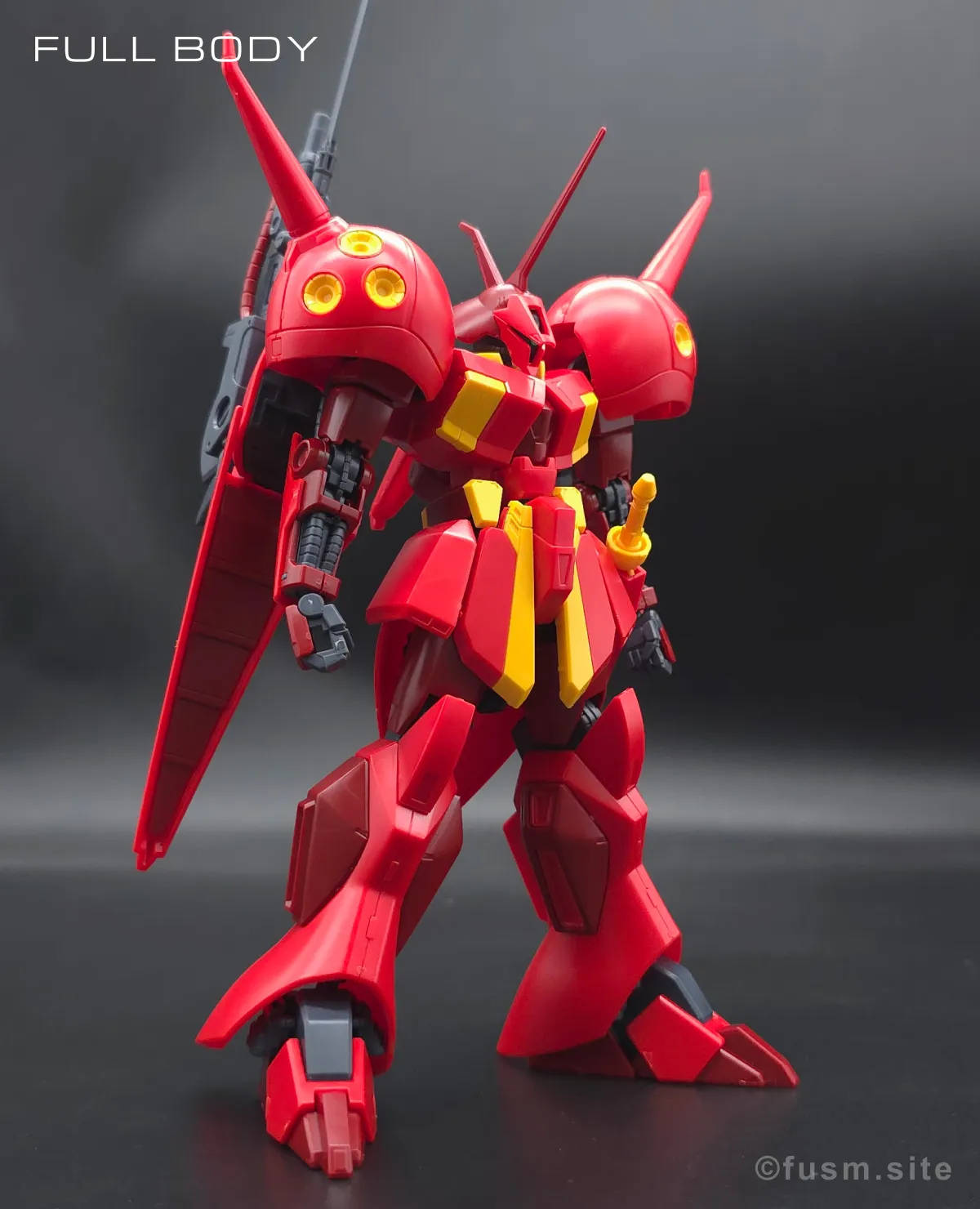 HGUC R・ジャジャ レビュー 多角的に見た全体の外観・素組み 05