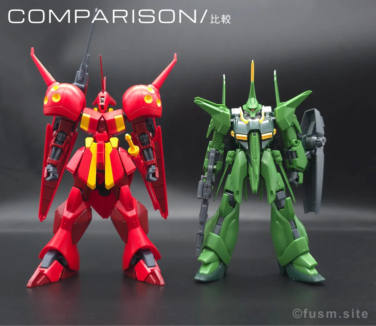 HGUC R・ジャジャ レビュー 比較 03