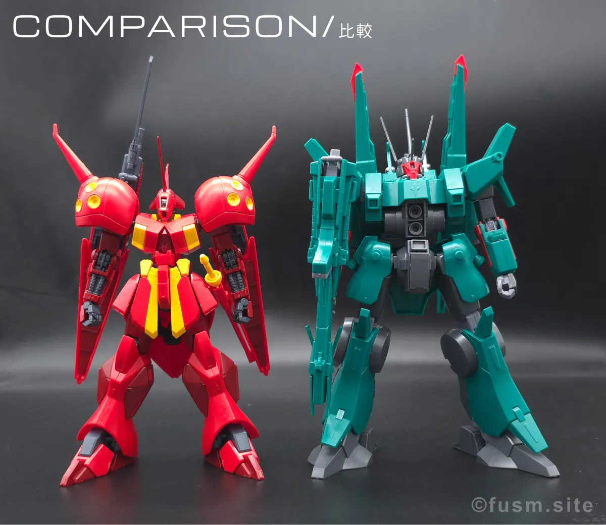 HGUC R・ジャジャ レビュー 比較 05