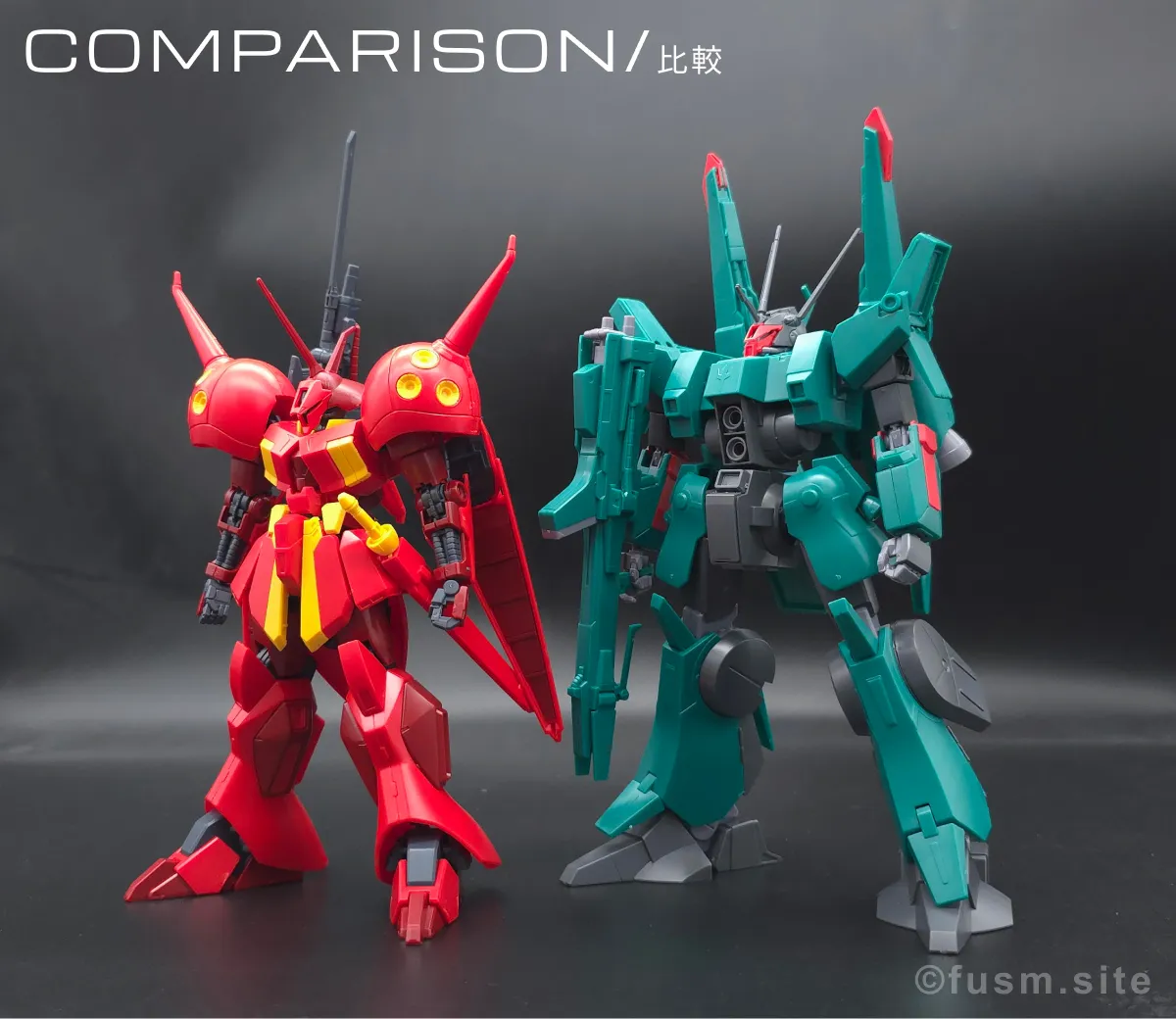 HGUC R・ジャジャ レビュー 比較 06