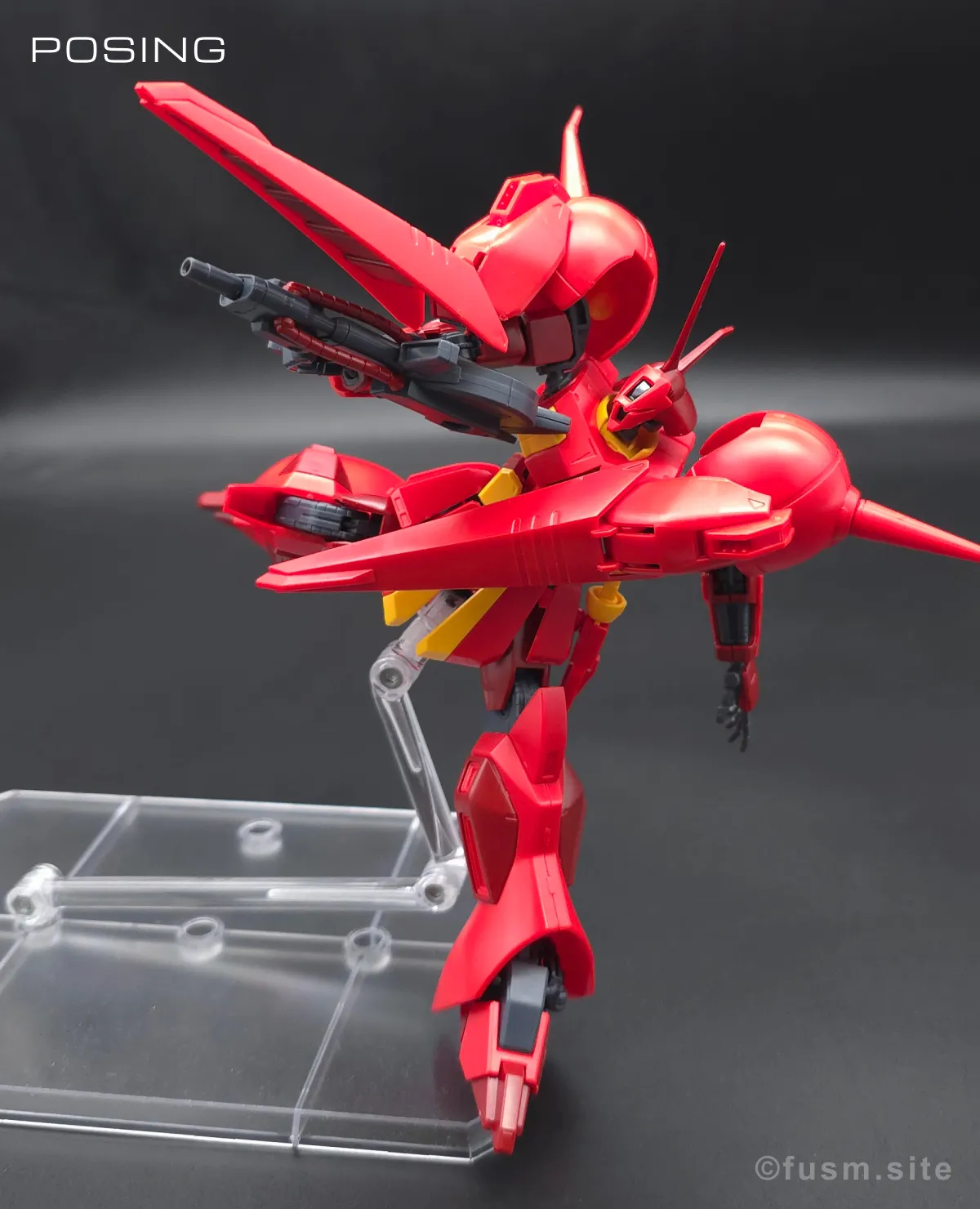 HGUC R・ジャジャ レビュー ポージング 07