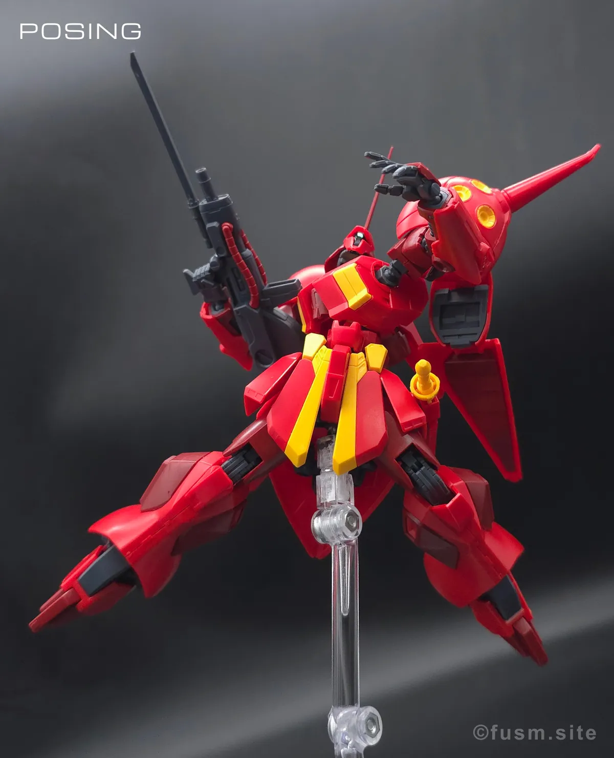 HGUC R・ジャジャ レビュー ポージング 09