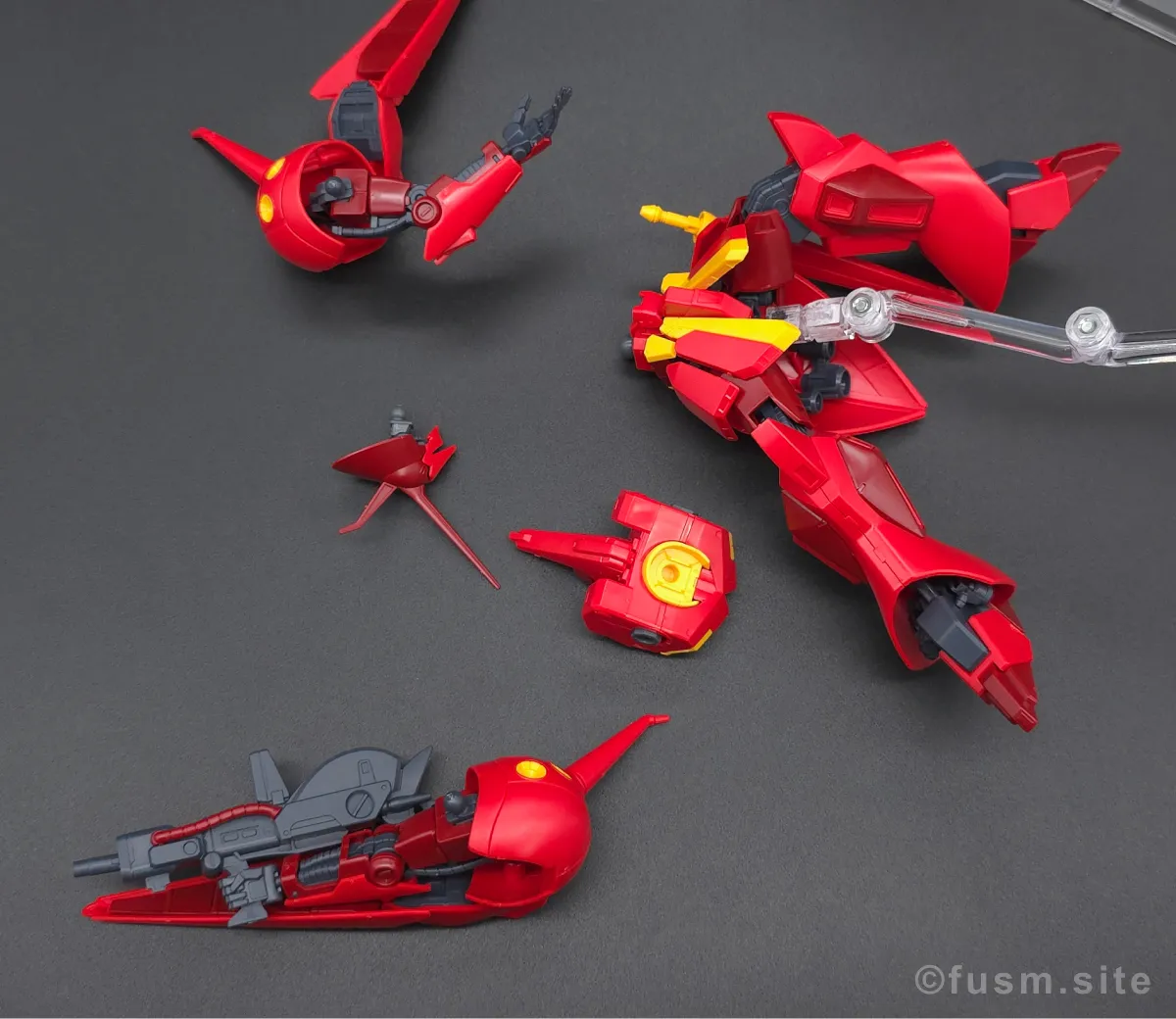 HGUC R・ジャジャ レビュー 耐久力が弱い箇所 02