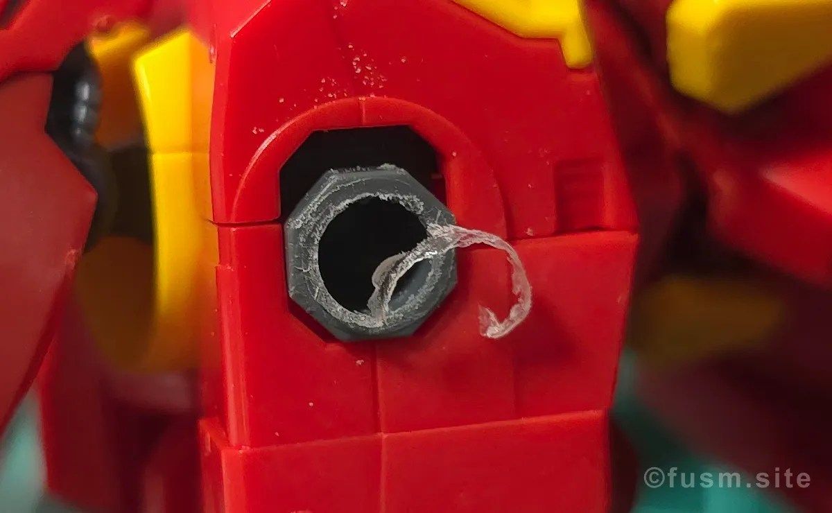 HGUC R・ジャジャ レビュー 耐久力が弱い箇所 06