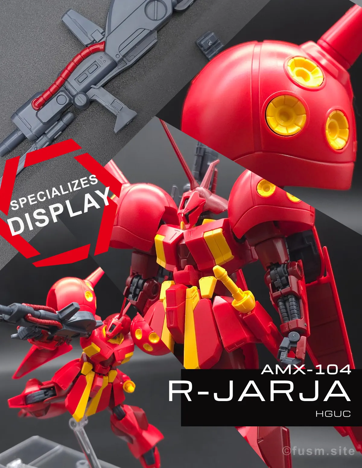 HGUC R・ジャジャ レビュー コラージュ 01