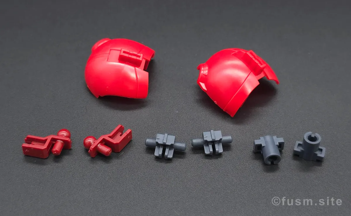 HGUC R・ジャジャ レビュー パーツ・構造・組み立て 06