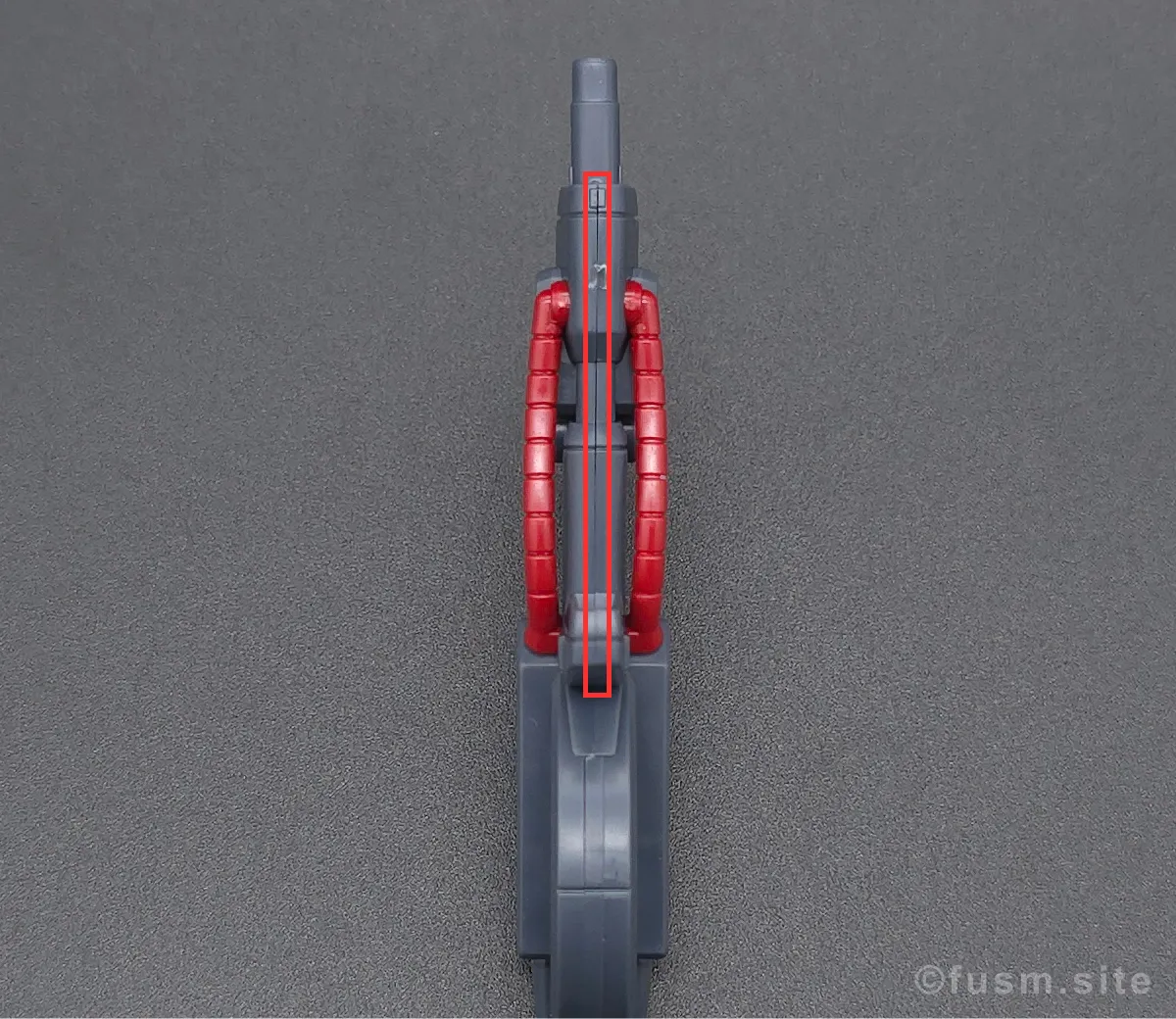 HGUC R・ジャジャ レビュー 付属品 合わせ目