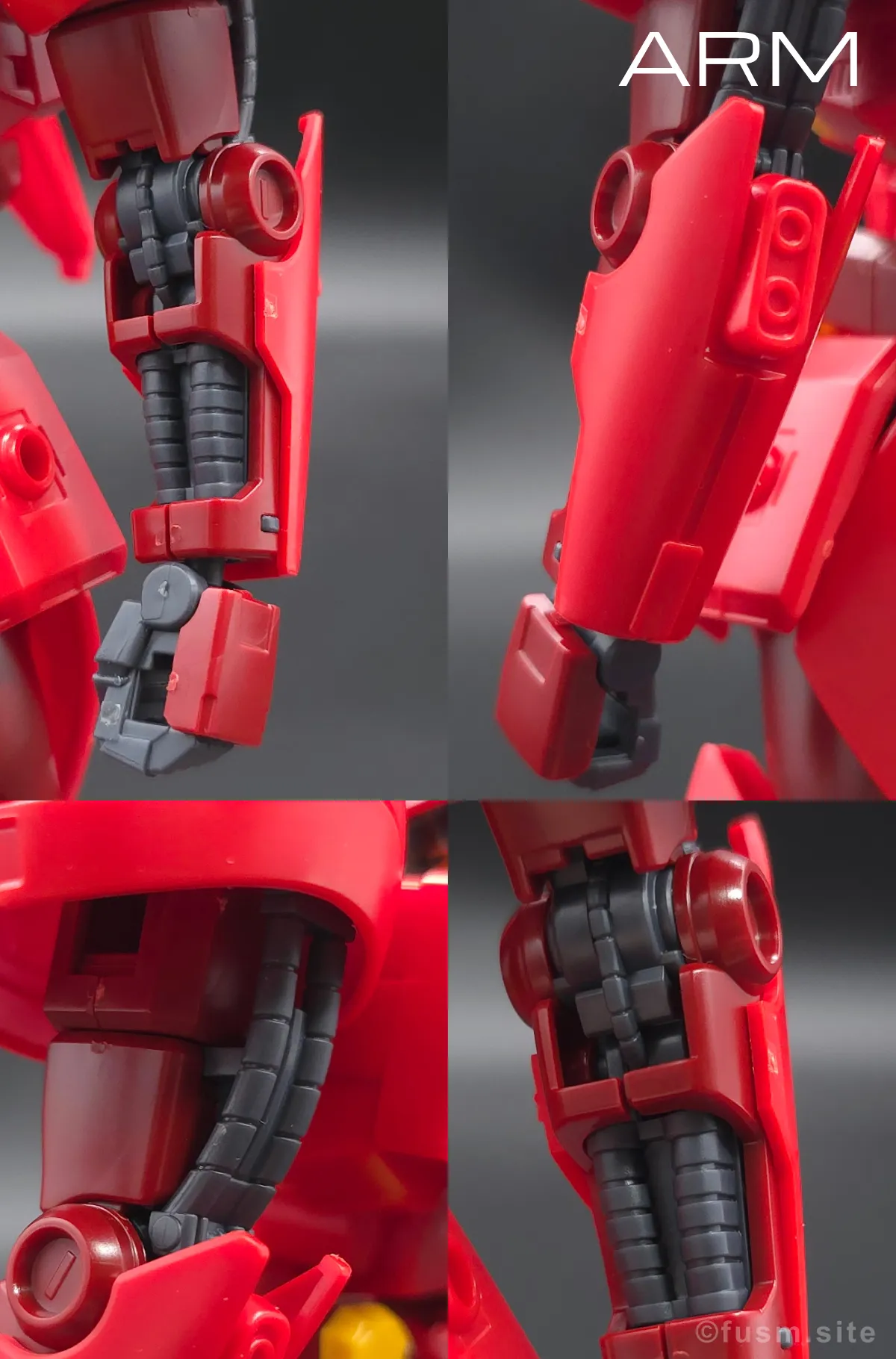 HGUC R・ジャジャ レビュー 腕部ディテール 01