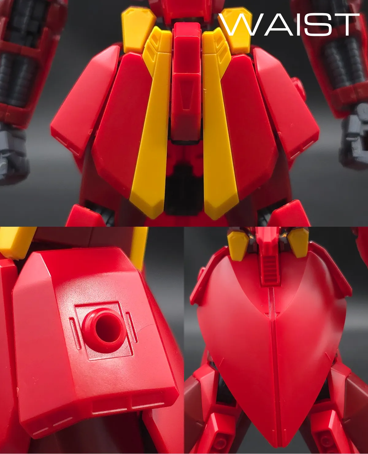 HGUC R・ジャジャ レビュー 胴体ディテール 03