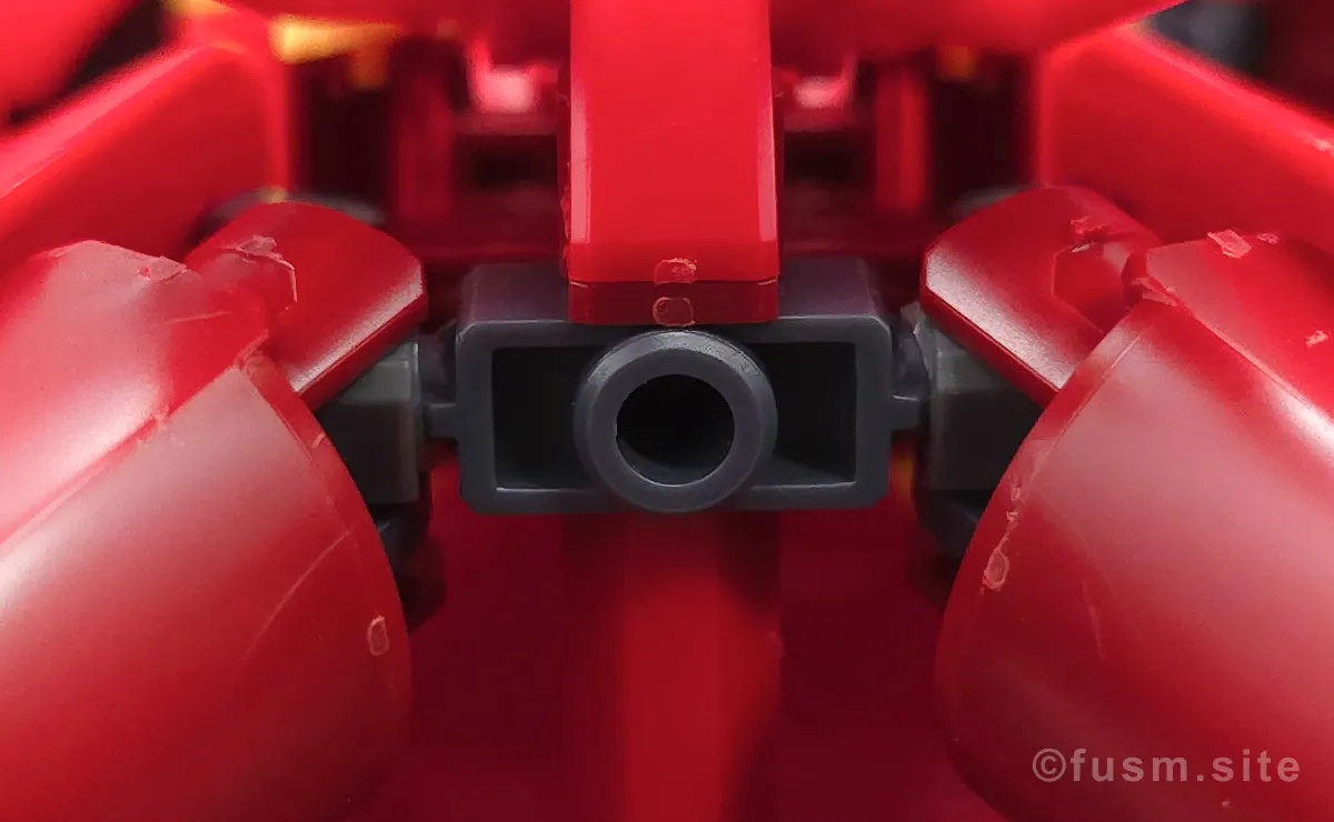 HGUC R・ジャジャ レビュー 胴体ディテール 05