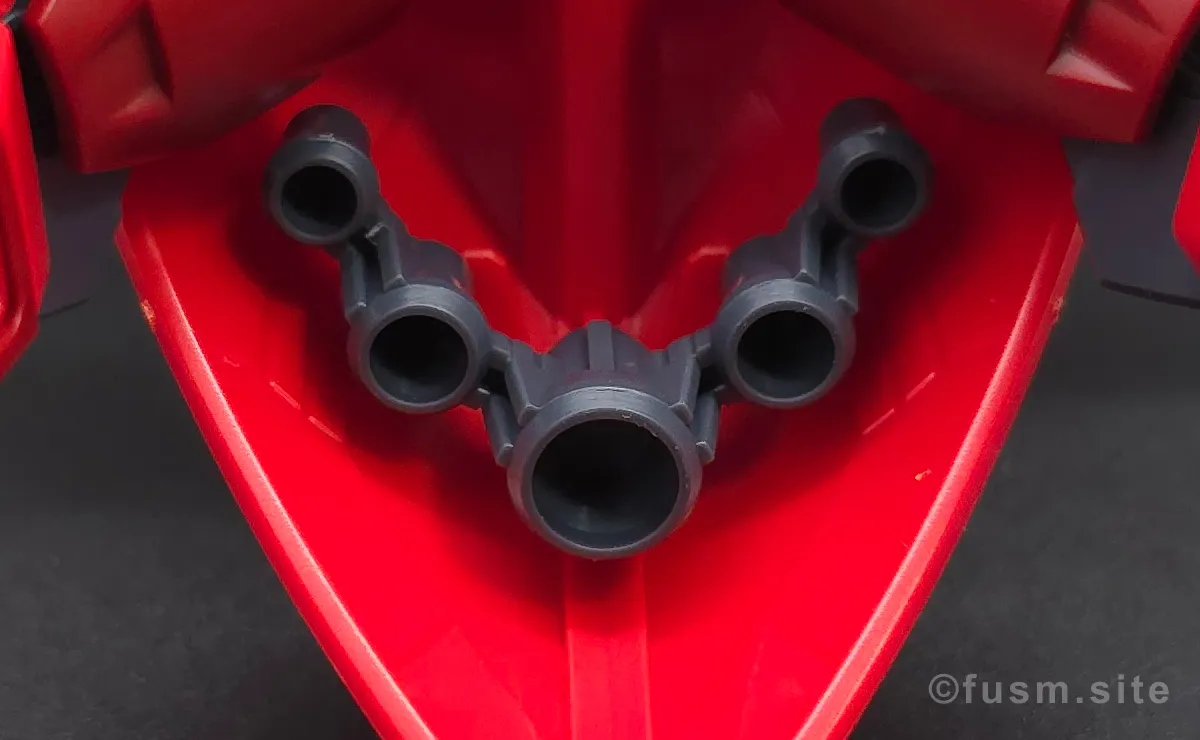 HGUC R・ジャジャ レビュー 胴体ディテール 06