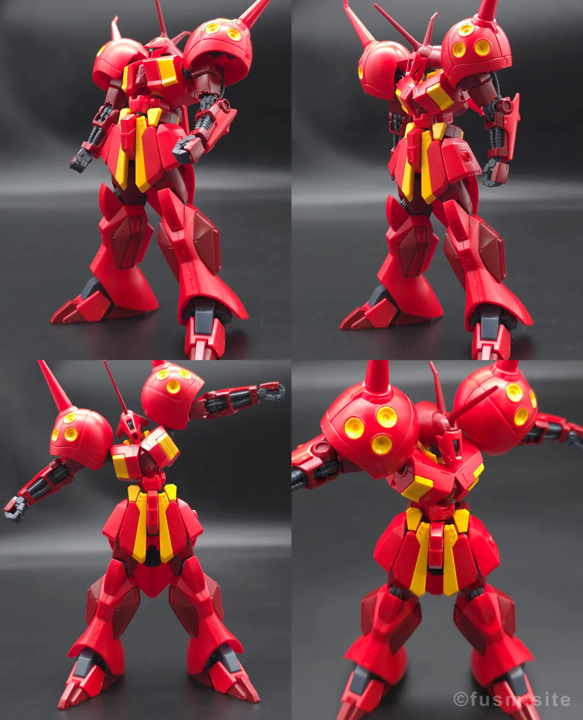 HGUC R・ジャジャ レビュー 胴体ディテール 可動域 01