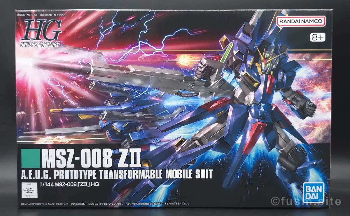 HGUC ZII (ゼッツー) レビュー パッケージ 01