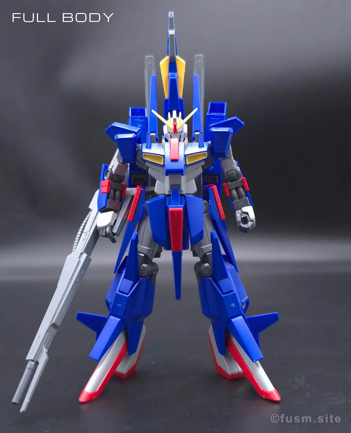 HGUC ZII (ゼッツー) レビュー 多角的に見た全体の外観・素組み 01