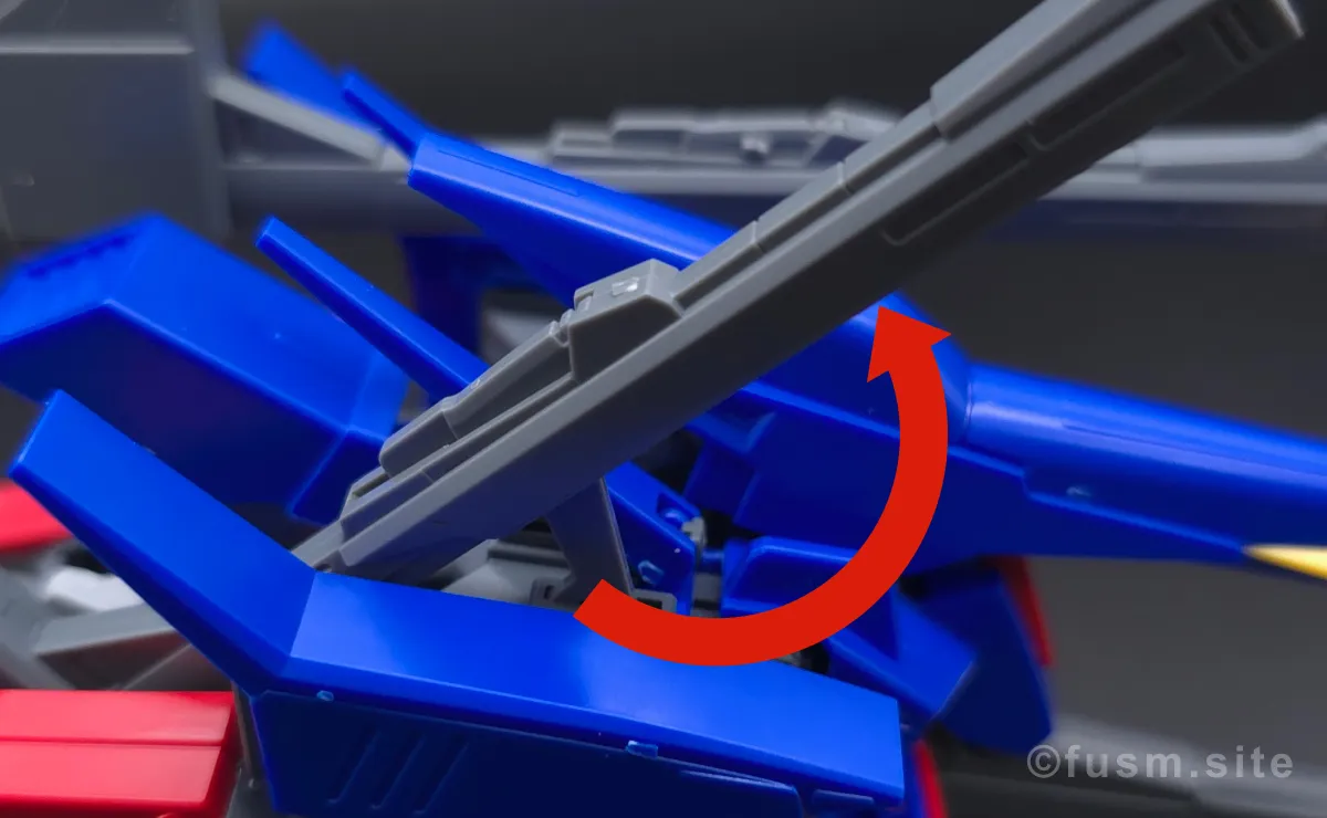 HGUC ZII (ゼッツー) レビュー 多角的に見た全体の外観・素組み 16