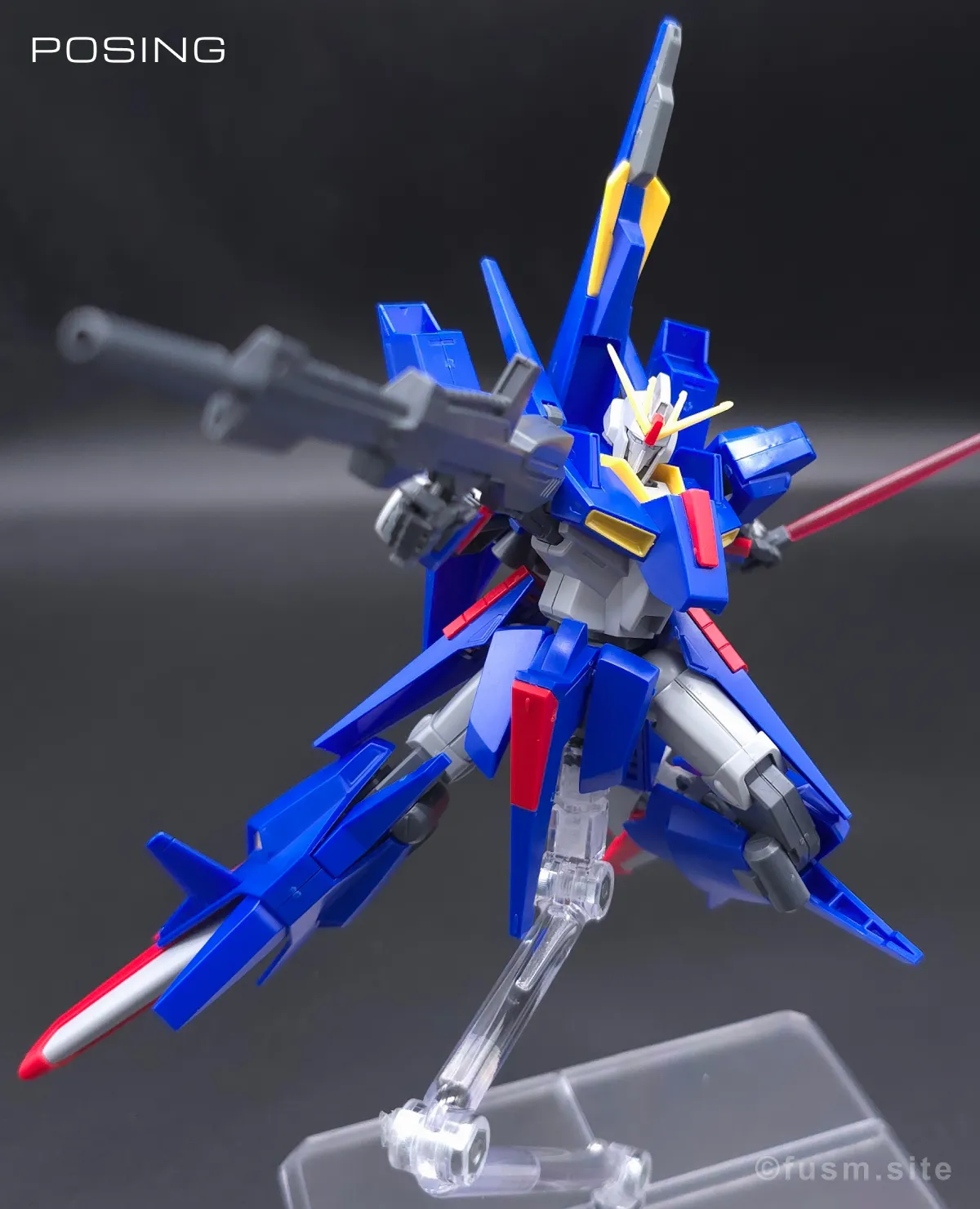 HGUC ZII (ゼッツー) レビュー ポージング 18
