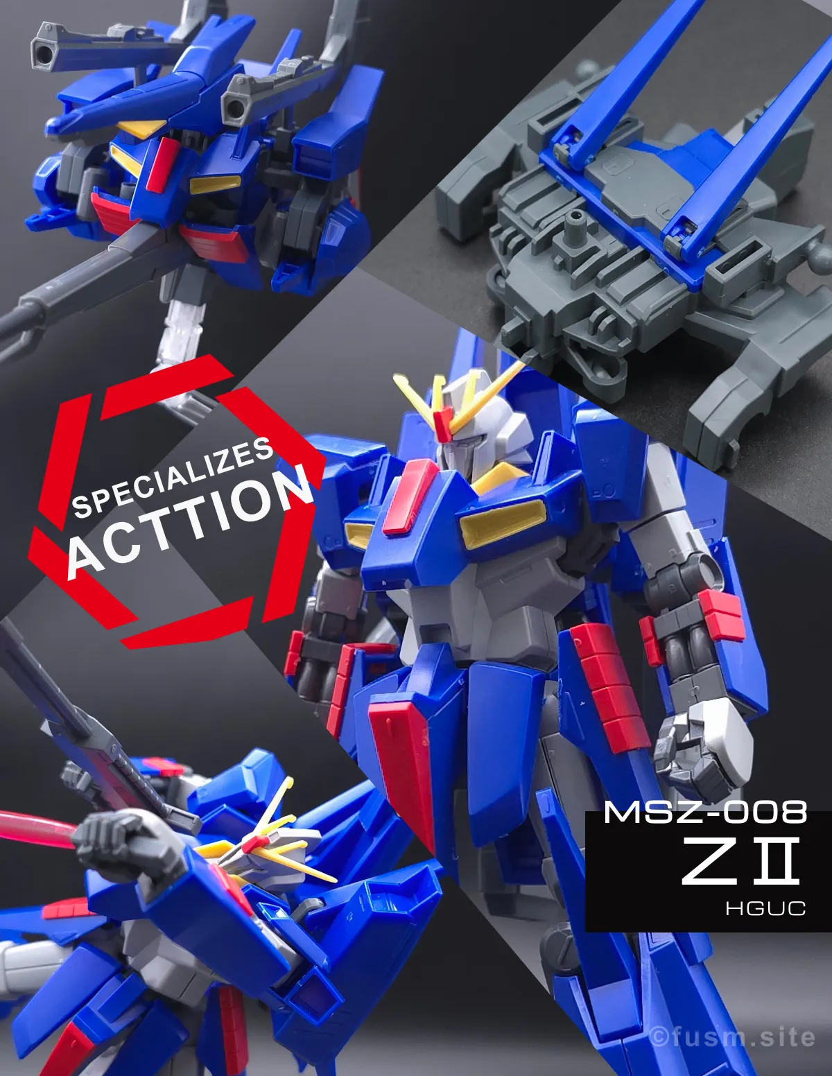 HGUC ZII (ゼッツー) レビュー コラージュ 01
