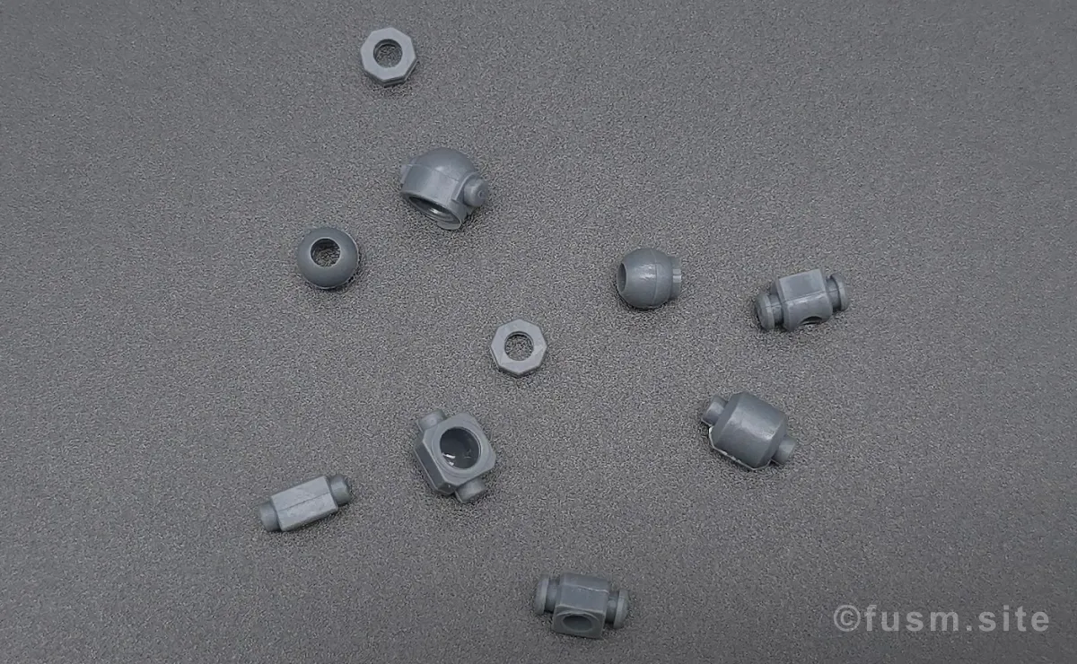 HGUC ZII (ゼッツー) レビュー パーツ・構造・組み立て 04