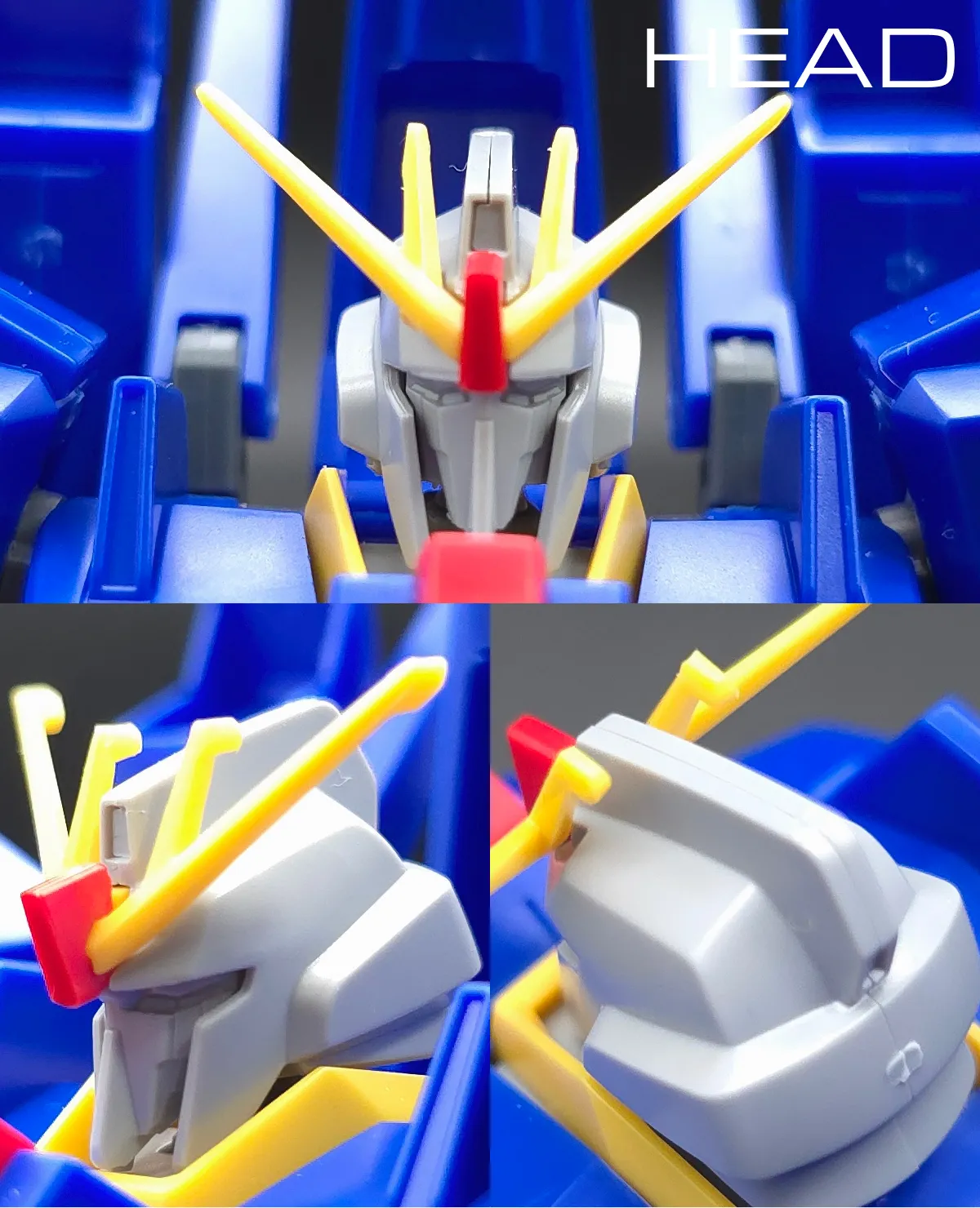 HGUC ZII (ゼッツー) レビュー 頭部ディテール 01