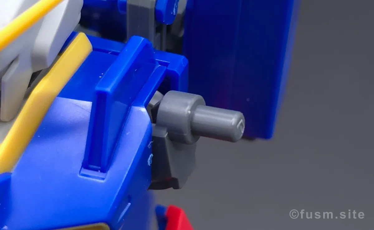 HGUC ZII (ゼッツー) レビュー 肩ディテール 可動域 1