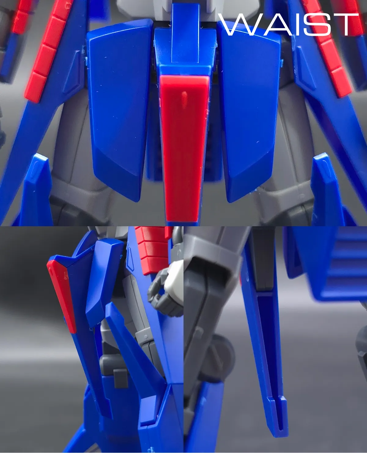 HGUC ZII (ゼッツー) レビュー 胴体ディテール 02