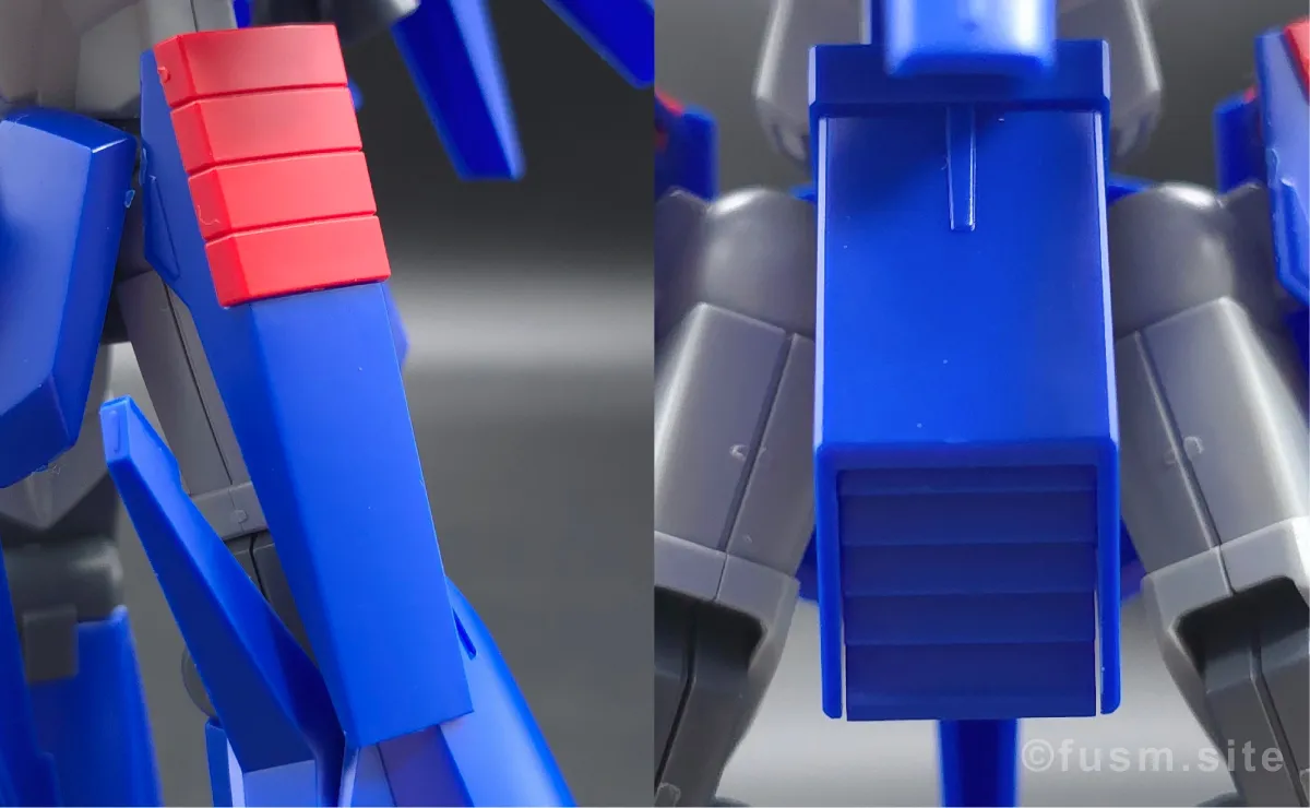 HGUC ZII (ゼッツー) レビュー 胴体ディテール 03