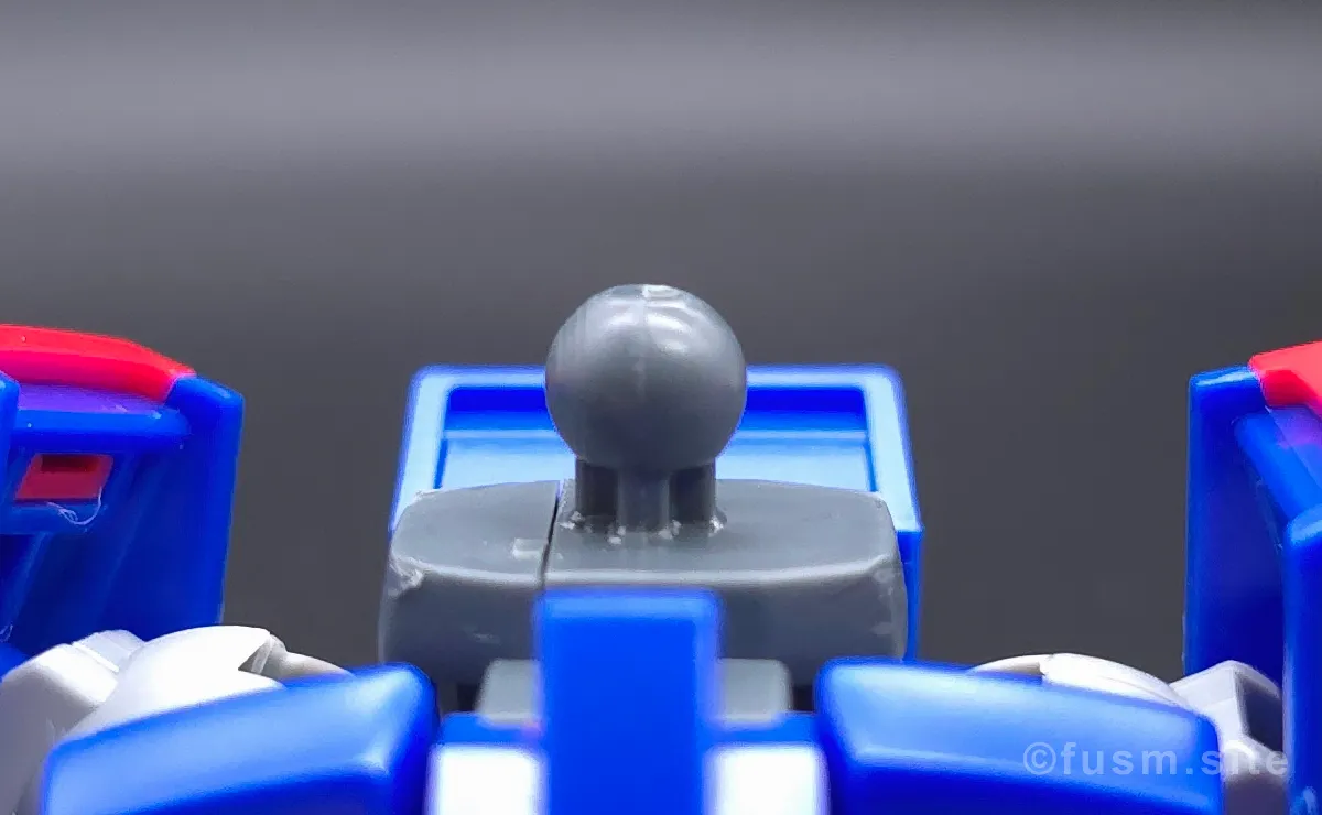 HGUC ZII (ゼッツー) レビュー 胴体ディテール 可動域 1