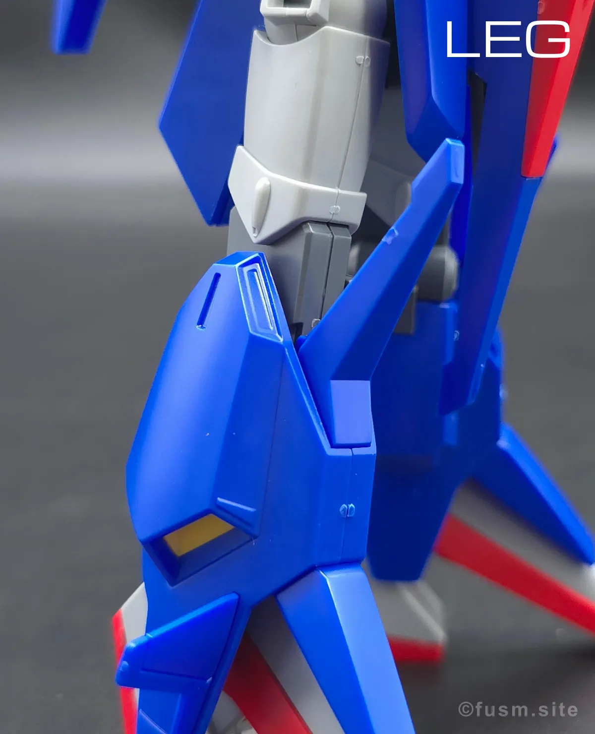 HGUC ZII (ゼッツー) レビュー 脚部ディテール 01