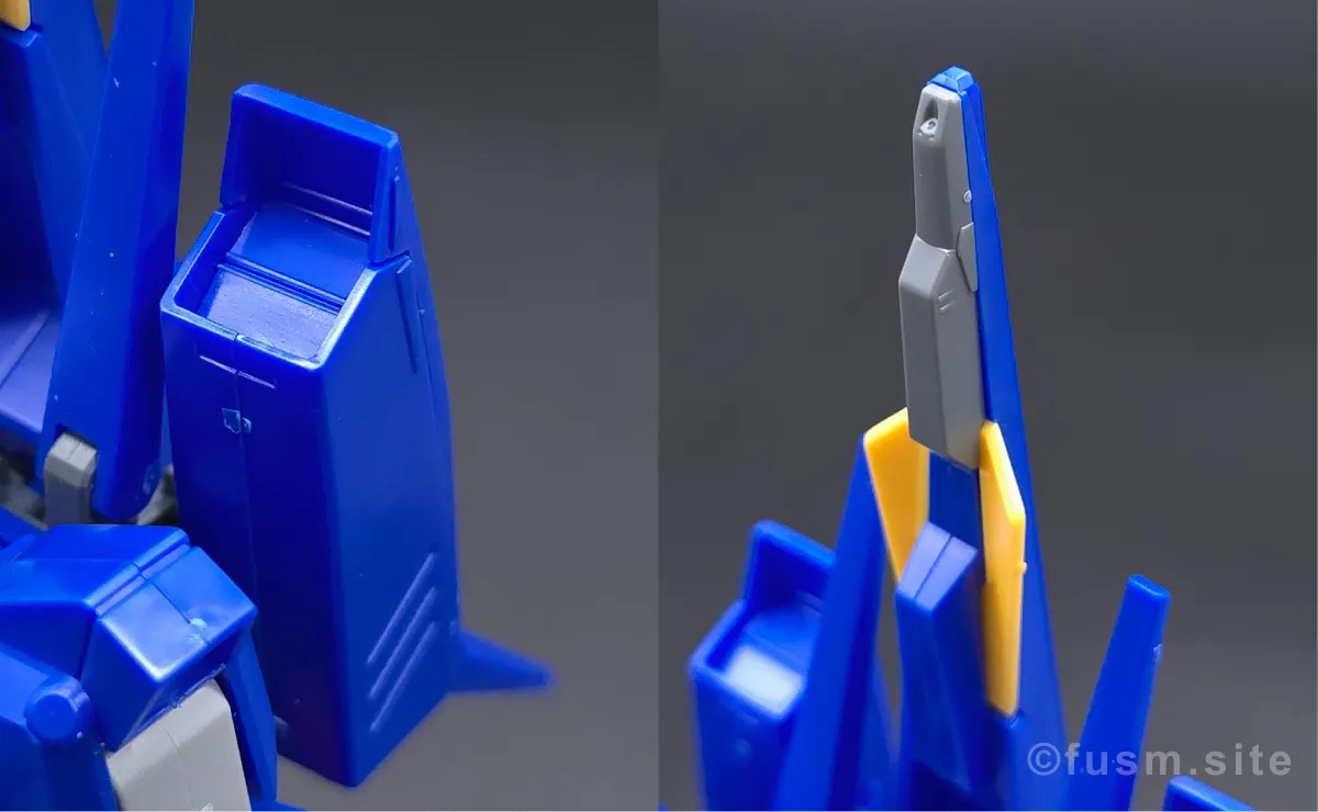 HGUC ZII (ゼッツー) レビュー バックパックレビュー 03