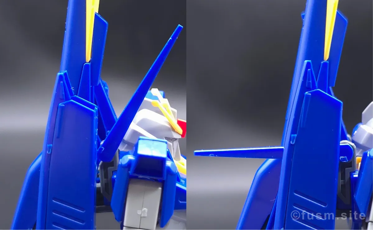 HGUC ZII (ゼッツー) レビュー バックパックレビュー 可動域 01