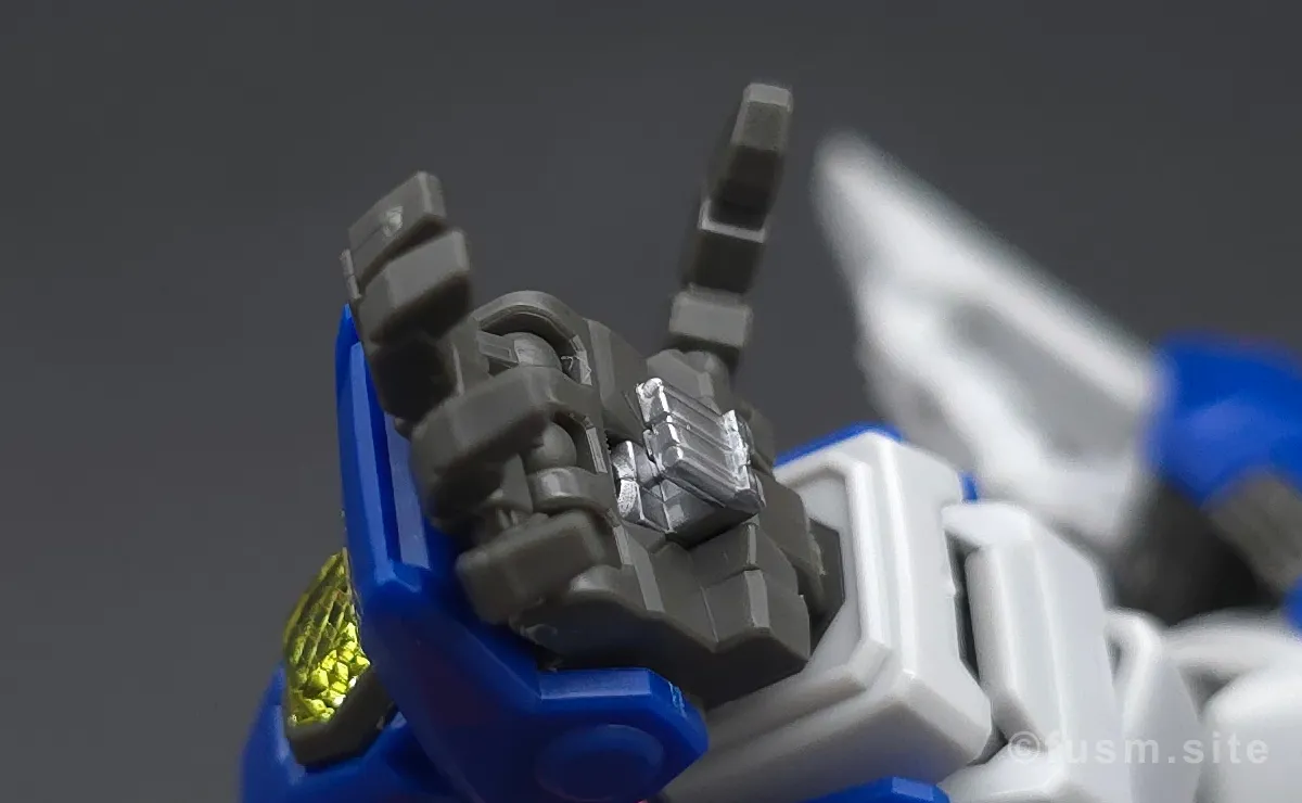 MGSD デスティニーガンダム レビュー 腕部ディテール 01