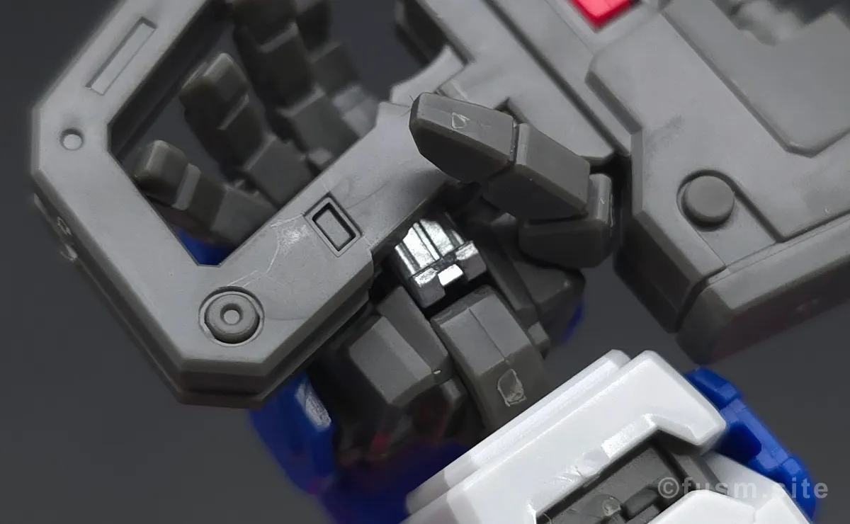 MGSD デスティニーガンダム レビュー 腕部ディテール 02