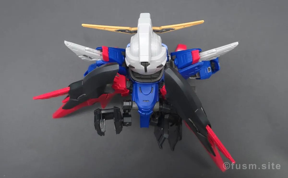 MGSD デスティニーガンダム レビュー バックパックレビュー 可動域 01