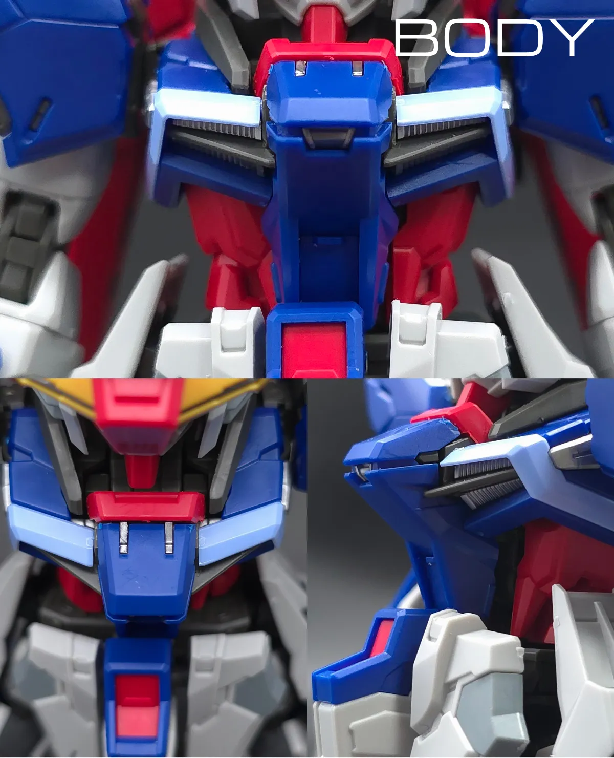 MGSD デスティニーガンダム レビュー 胴体ディテール 01