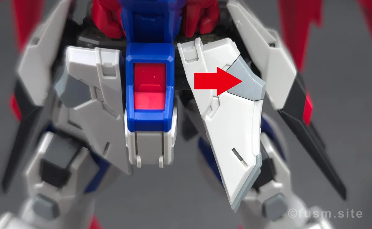 MGSD デスティニーガンダム レビュー 胴体ディテール ギミック 可動域 04