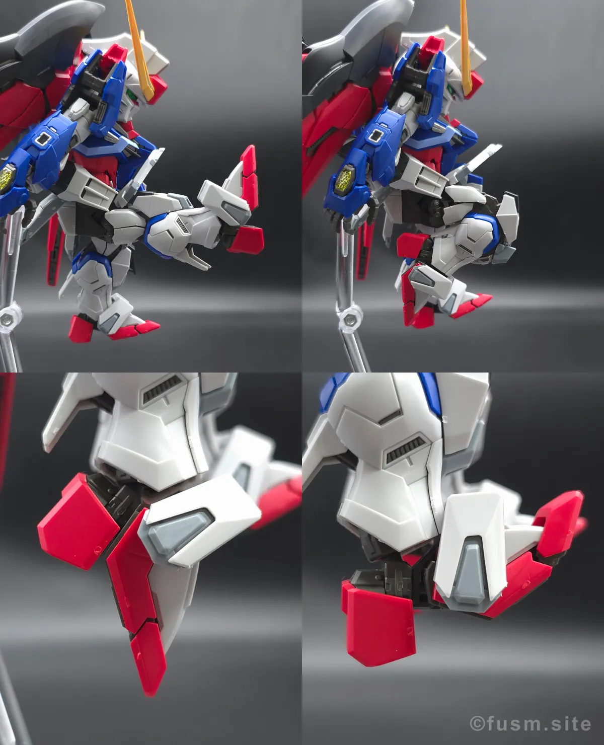 MGSD デスティニーガンダム レビュー 脚部ディテール 可動域 01